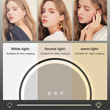 ZRN Tavolo da Trucco Set da toeletta Moderno con Specchio Oscurante Touch Screen, Eleganti Comodi sgabelli, mobili da Camera da Letto Bianchi, Tavolo da Trucco, scrivania