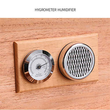 Humidor in Pelle Con Umidificatore - Stoccaggio A Quattro Zone Grande Capacità Sigaro Legno Di Cedro Humidor - Humidor 50 Capacità Sigaro