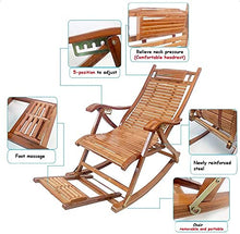 Chaise Longue Regolabile Sedia reclinabile Sedia a Riposo da Esterno Sedia a riposatura Pieghevole Sedia a Dondolo Pieghevole per Patio Beach Yard Prato