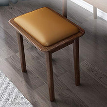 Toeletta con Specchio,Tavolo da Trucco con 2 Cassetti E Sgabello Imbottito,Tavolo da Toeletta Scrivania per Camera da Letto Piccolo Spazio Donne Regali-Noce 95x42x75cm(37x17x30inch)