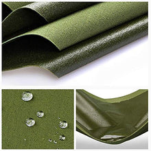 MHBGX Telone Resistente Impermeabile per Esterni, Verde Militare Tessuto ad Alta Densità per Campeio All'Aperto e Teloni Resistenti Al Freddo,un,3,8X4,8 M