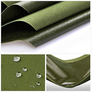 MHBGX Telone Resistente Impermeabile per Esterni, Verde Militare Tessuto ad Alta Densità per Campeio All'Aperto e Teloni Resistenti Al Freddo,un,3,8X4,8 M