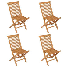 FAMIROSA Set da Pranzo da Giardino 5 pz in Legno Massello di Teak-9581