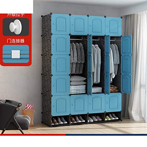 JYXJJKK Armadietto di Montaggio Facile,Camera da Letto Armadio Multifunzionale-s