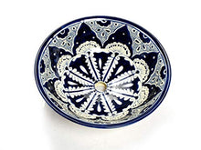 Carmen – Lavandino messicano in ceramica – Cerames | Vasca 40,5 cm x 15 cm | Lavabo da appoggio in Messico per bagno, ospiti, WC