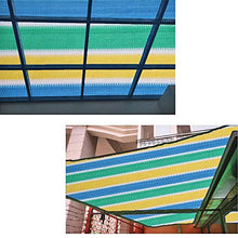 FCXBQ Ombreggiatura Protezione Rete Mesh Poliestere Isolamento Termico Crema Solare Succulente Balcone Pieghevole Ombreggiatura Esterna 85% (Colore: A, Dimensioni: 3x8m)
