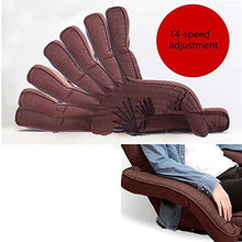 YYJIAJU Pieghevole Divano Pigro Divano Sedia a Sdraio Divano Letto con braccioli e Un Cuscino Lettino Lettino Chaise Longue (Blu) (Color : Blue)