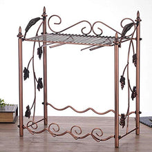 LHQ-HQ Wine Rack Arte del Ferro Wine Rack Decorazioni Stand di Esposizione Europea di Stile del Vino Singola Famiglia Rack Bronzo