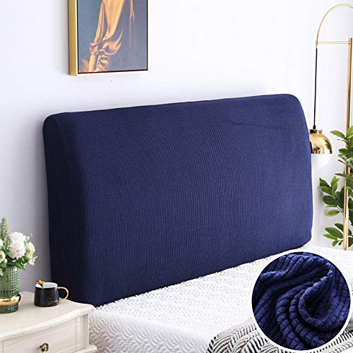 Copri Testata Letto Matrimoniale Elastica Fodera Elastica Protezione Peluche Testata Addensare Elastico All-inclusive Coperchio Europeo Soft Cover Lavabile Testata Letto,D-180 * 80CM