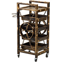 MEI XU Carrelli di Stoccaggio Carrello per Parrucchiere Attrezzo per Capelli Salone per Barbiere Bellezza per tinture Calde Mobile Mobile per Passeggino Multifunzione Carrelli di Utilità