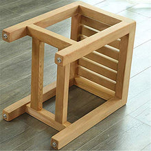 Sgabello da Doccia Sgabello da Bagno in Legno massello Sgabello da Bagno Anti-corrosione, Antiscivolo, Impermeabile e Non Verniciato Sgabello da Bagno Confortevole e Sicuro per Uso Interno ed Esterno