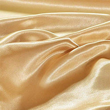 HYSENM Coprimaterasso Rinfrescante Tinta Unita Tessuto di Seta Ghiaccio Raffinato Stirabile Monostrato Impermeabile
