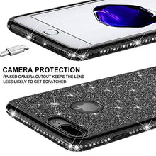 Nadoli Cover per Huawei P30 Pro,Glitter Diamante Brillante Luccicante Custodia Ragazza con 3D Fluente Sabbie Mobili Bicchiere di vino Case per Huawei P30 Pro