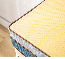 Cuscino per panca da giardino, 2 3 posti, 90/100/120 cm, cuscino antiscivolo per panca da interni ed esterni (80 x 30 x 3 cm, arancione)