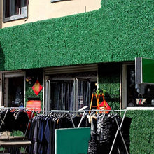 YNFNGXU Pannello a siepe Artificiale, Screening di Recinzione privata in Legno di edera Verde, Decorazione da Parete for Esterni da Giardino Indoor 40x60cm