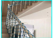 GVCTⓇ Rete Decorativa - Rete in Juta da Arrampicata per Adulti, Recinzione di Protezione per ringhiere per balconi, utilizzata per Decorazioni murali, Protezione per Bambini