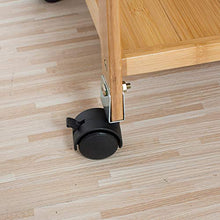 YIN YIN Carrello per ripiani Carrello for mensole, cucina in legno semplice moda mobile conveniente multifunzione ristorante hotel salone di bellezza passeggino cremagliera, 2 colori, 59X33X80 CM Carr