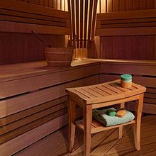 MGMDIAN Sgabello per Il Bagno - Sgabello per Il Bagno Sgabello per Il ripostiglio con Sgabello Impermeabile in Legno massello - Sgabello per Doccia Accessori da Bagno