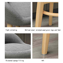 Wowdawn Sgabello da Bar,Gambe in Acciaio Inossidabile,Sedia da Scrivania con Schienale Minimalista Moderno di Lusso Leggero,Portata 120 kg,Sono Disponibili più Modelli