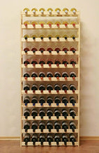 MODO24 - Cantinetta per Vini in Legno Non trattato, Legno, Non trattato, 72.5 x 25.0 x 166.0 cm