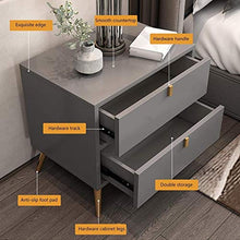 File cabinets Comodino tavolino Comodino for Camera da Letto Comodino con Maniglia cassetti e Anteriore Aperto Shelf Governo di immagazzinaggio Cassetti (Color : White)