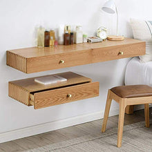 Semplicità Elegante Scaffale Sospeso Sospeso Scaffale per Cassetti in Rovere Semplice Stoccaggio Risparmia Spazio, 2 Colori, HJJ, a, 60X31.5X12CM
