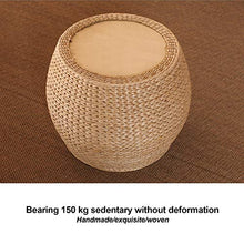 Sgabelli in Rattan Fatti a Mano, Poggiapiedi del Soggiorno, Sgabello da Tavolino da caffè alla Moda Creativa, Sgabello da Divano per La Casa, Robusto E Resistente in Rattan