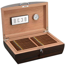 Jia He Scatola di sigari Cigar Box, idratante Cigar Box, Scatola di sigari Idratante di Sicurezza, Legno di Cedro Cigar Box, Grande capacità di Progettazione può Tenere 150