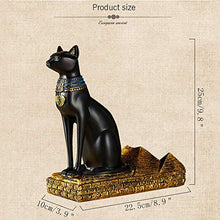Statue Soprammobile Statuine Decorazione Gatto Egiziano Portabottiglie Figurine Decorazioni Per La Casa Ornamento Retrò Resina Portabottiglie Portabottiglie Soggiorno Decorazioni Scrivania Artigi
