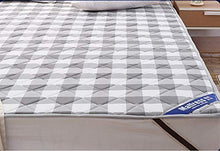 hxxxy Percalle Sottile Trapuntato Coperchio di Protezione del Materasso-Rosso 90x200cm(35x79inch)