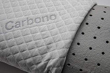 Kamasof - Set di 4 cuscini viscoelastici in carbonio, ad alta traspirabilità e assorbimento dell'umidità, 90 x 35 cm