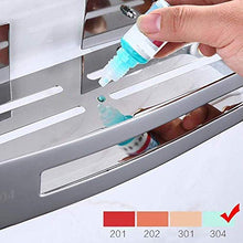 HTL Mensola di Stoccaggio Bagno Rack Rack Bagno WC Rack Montaggio A Parete Punch Bagno Rack 2 Facile da Installare