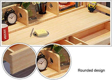 Tavolo da studio per bambini in legno con tavolo da studio regolabile per studenti, libreria, tavolo per la casa, set (colore: vernice Dimensioni: 100 cm) -80 cm_non verniciato