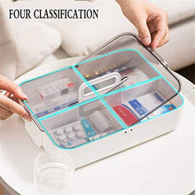 Medicina Di Sicurezza, La Droga Di Grande Capienza Portatili Organizzatore Casa Facile Da Armadietto Mossa Medicina Cassetta Di Pronto Soccorso / Scatola Per Vacanze E Arzneimittelbox,Giallo