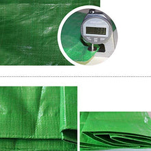 MHBGX Teloni, Telone Impermeabile, Verde, Panno in Pe, Panno per la Protezione Solare, Auto, Antietà 20 Misure Disponibili,Verde,6 × 14 M