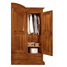 Estea Mobili - ARMADIO 5 ANTE LEGNO MASSELLO - L 294 P 60 H 240 country provenzale - 473A - Come foto