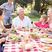 N\C Big Deal - Set di 8 clip per tovaglia da picnic in acciaio inox, flessibile, per tovaglia, per Pi