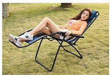 XUSHEN-HU Beach Sedie Pieghevole reclinabile in Campeggio con Resto del Piede di Corsa Esterna di Pesca sede Portatile di Metallo Chaise Lounge Chair, 210kg Attesa