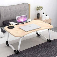 Tavolo pieghevole per computer portatile, ideale anche come tavolo per lettura e vassoio per la colazione, per letto e divano, da 60 x 40 cm - Arredi Casa