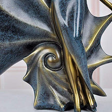 Lefran Decorazione Decorativa per Artigianato in Resina per Protezione dell'ambiente - Portabottiglie per Vino Conch - Decorazione per controsoffitto per Hotel 23,5 cm * 10 cm * 30,5 cm