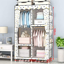 Guardaroba Armadio Semplice Panno Armadio Solid Baby Baby for Bambini Legno Piccolo Singolo Dormitorio Camere da Letto Gabinetto Armadio XINYALAMP (Color : B)