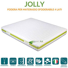 EVERGREENWEB - Fodera per Materasso Matrimoniale 160x190 Alto 18-20 cm, Rivestimento Bianco Sfoderabile con Cerniera, Coprimaterasso Imbottitura Anallergica, Fascia Traspirante, Cover Lavabile Jolly