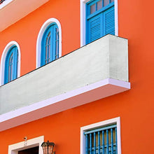 Yclty Protezione della Privacy Recinzione Copertura per Balcone Frangivista E Telo Frangivento Opaco Copri Ringhiera Impermeabile Ad Occhielli Corda Inclusa