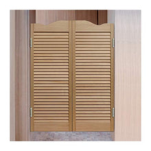 GDMING Porta Battente, Louvered Cafe Doors, Porte Stile Oscillante Decorazione per Bar/Pub Terrazza Guardaroba Mobilia Legno Porta A Battente, Dimensioni Personalizzabili