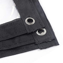 Telo impermeabile, esterni trasparente 2x3m, telo di plastica per esterni per tende da sole, panno impermeabile con isolamento in PE trasparente, durevole, resistente alla polvere, invecchiamento