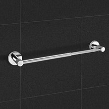 Lolypot Portasciugamani da parete Porta Salviette Da Bagno PortaSalviette Acciaio Inossidabile Cromato Retrattile 30cm - 48cm Porta Asciugamano Accessori per il Bagno(Parete, Cromo)