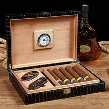 Scatola Per Sigari Tridimensionale Con Testa Di Coccodrillo Scatola Regalo Portatile Per Sigari Accessori Per Sigari Set Per Sigari In Vera Pelle Usa Il Viaggio In Modo Razionale