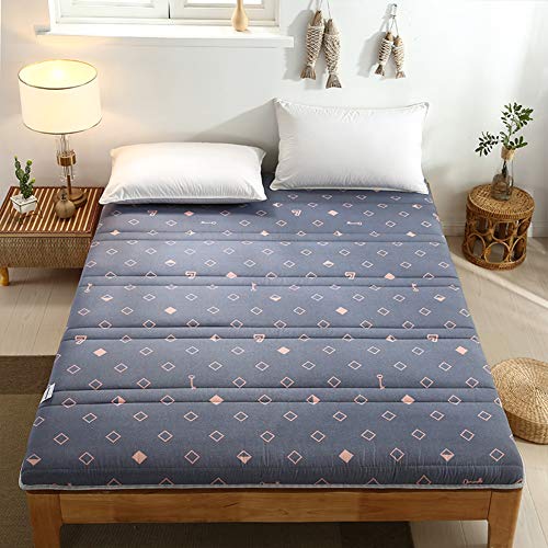 JYMBK Tatami Imbottito Materasso Singolo Doppia Futon Materasso Pad Pieghevole Tatami Materasso da Terra per Dormitorio per Studenti Famiglia Camera Pavimento Dormire Pad B 90x200cm(35x79inch)