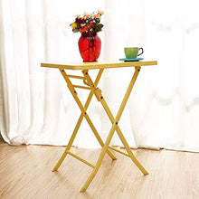 N/Z Living Equipment Coffee Table Side Table – Round Garden Table in Look – Iron Table Suitable for Garden Terrace And Balcony – Bistro Table with Steel Frame 4 Colors Green (Color : Green)