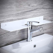 Tarente Spazio in Alluminio da Bagno in Alluminio Rubinetto di stoccaggio del Rubinetto dello stoccaggio del Rubinetto dell'organizzatore Domestico (Bianco)